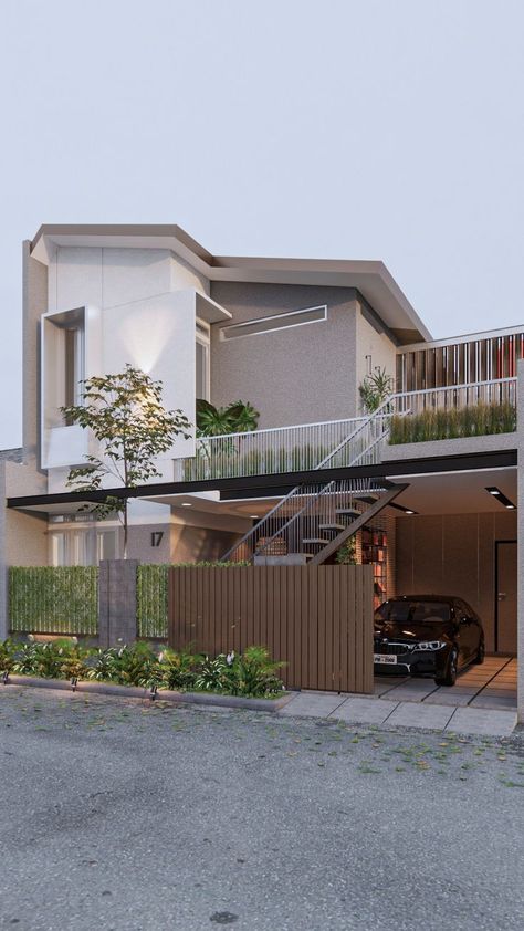 Rooftop House Korean, Korean Luxury House Exterior, Korean House Aesthetic Exterior, Luxury Korean House, Korean Modern House Interiors, Modern Korean House Exterior, House Korean Style, Korean Style House, Modern Korean House