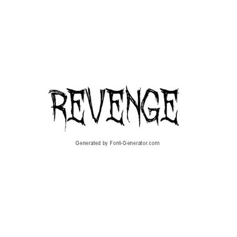 Revenge Tattoo Ideas, Revenge Tattoos, Revenge Tattoo, Sinner Tattoo, Text Tattoo, Music Poster Design, Word Tattoos, Tattoo Lettering, Tattoo Fonts