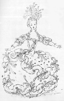 Tea at Trianon: The Versailles Glide Vintage Paris Fashion, Ap European History, Paris Drawing, Marie Antoinette 2006, Embroidery Patterns Vintage, Digi Stamp, Vintage Paris, Ceramics Projects, Marie Antoinette