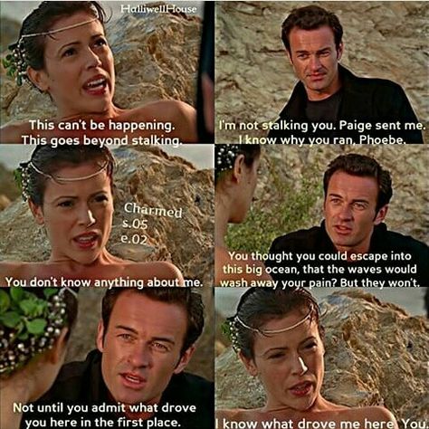 Cole And Phoebe, Allison Hocus Pocus, Charmed Phoebe, Hot Kiss Couple, Mermaid Scene, Phoebe Charmed, Phoebe And Cole, Julian Mcmahon, Charmed Tv Show