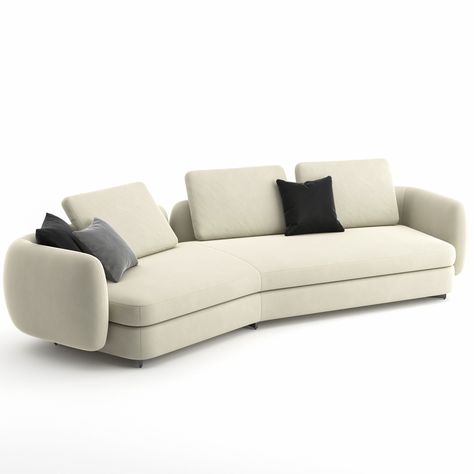 Poliform SeatingSaint Germain System - available through Hundred Mile Home New York - : 845.516.4522 Poliform Sofa, Shoe Storage Small Space, Luxury Closets Design, Furniture Details Design, Three Seat Sofa, Max On, Minimalist House Design, Lounge Design, Living Room Design Decor