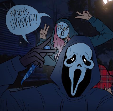 Ghostface Thirst, Dbd Susie, Susie Dbd, Horror Movies Funny, Ghostface Scream, Horror Villains, Slasher Movies, Horror Movie Icons, Horror Lovers