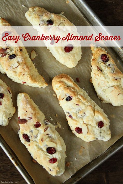 This easy recipe for Cranberry almond Scones will have a delicious and easy breakfast on teh table in about 30 minutes! Almond Scones Recipe, Best Grill Recipes, Cranberry Oatmeal Cookies, Almond Scones, Cranberry Oatmeal, Oatmeal Cranberry Cookies, Brunch Items, Cranberry Almond, White Chocolate Cranberry