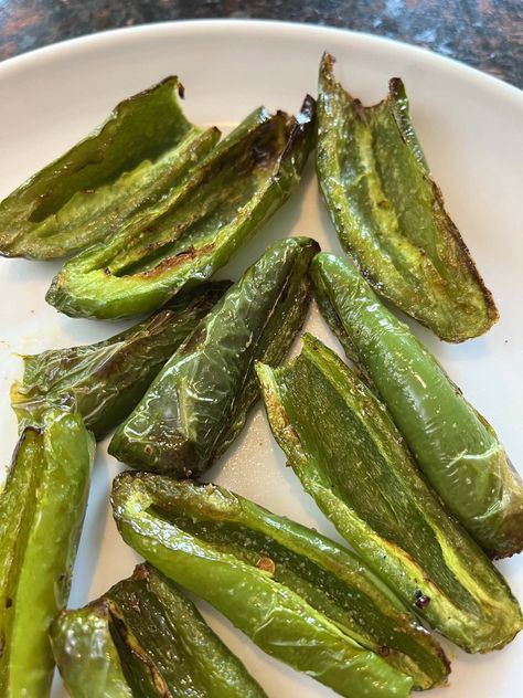 The air fryer is perfect for roasting jalapeños! For a tasty appetizer, snack, or side dish, these jalapeños really hit the spot. These Air Fryer Roasted Jalapeños are tender and full of flavor. Roasting Jalapeños In The Air Fryer If you enjoy a little heat in your food, you're in for a treat. We're talking about Air Fryer Roasted Jalapeños, a simple and tasty way to enjoy this zesty pepper. Imagine jalapeños, all roasted and crispy, with that perfect charred flavor. Plus, you can make them ... Air Fryer Jalapeno Peppers, Sauteed Jalapenos, Air Fried Jalapeno, Mexican Scrambled Eggs Recipe, Grilled Jalapenos, Roasted Jalapeños, Roasted Jalapenos, Air Fryer Bread, Jalapeno Chips