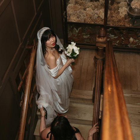 Thrilled, honored and pinching myself that Ananda & Cameron’s NYC wedding is featured in @togetherjournal. The couple shared in our first phone call that they wanted the focus of the day to be on friends, family, and the love shared in the room. We took time away for a few brief portraits — other than that I was a fly on the wall there to document a joyous and momentous occasion for two families. Not pictured are some of the sweetest kiddos who turned into my photo assistants. This job is so ... Noir Wedding Photography, New York Wedding Aesthetic, Wedding Documentary Photography, Documentary Style Wedding Photography, Nyc Bride, Film Photography Wedding, Wedding Group Photos, Film Wedding Photos, Alt Wedding