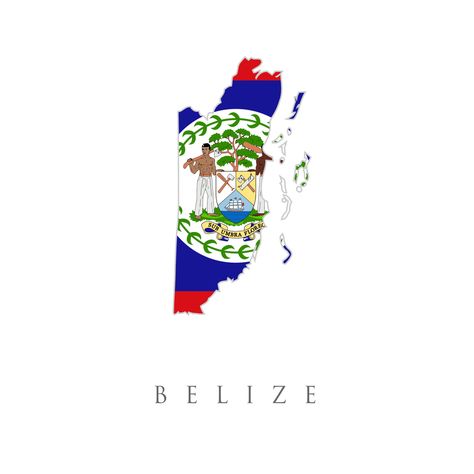 Map Of Belize, Country Flags Icons, Belize Flag, Contour Design, Flag Icon, Infusible Ink, Flag Vector, Design Icon, The Map