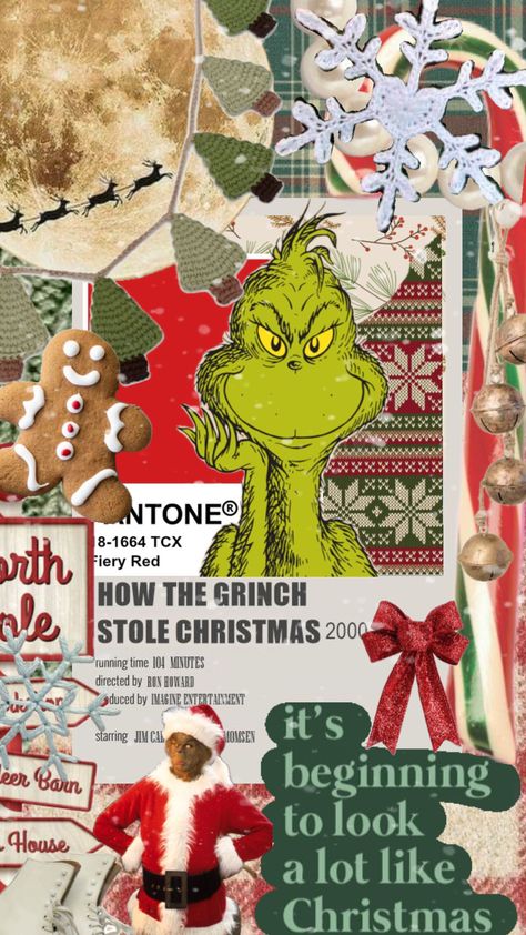 The Grinch has returned for another snowy Christmas season! #grinchseason #grinchwallpaper #grinchaesthetic Snowy Christmas, The Grinch, Christmas Season, Your Aesthetic, Connect With People, Grinch, Creative Energy, Energy, Collage