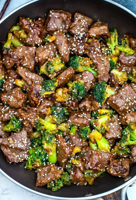 Teriyaki Beef And Broccoli, Chinese Beef Stew, Beef And Broccoli Recipe, Teriyaki Sauce Recipe, Teriyaki Recipe, Beef Dinners, Ground Beef Pasta, Teriyaki Beef, Beef Bowls