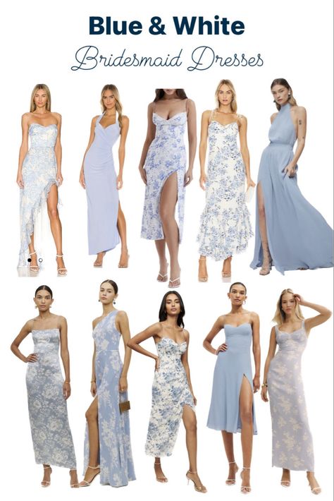 Blue 
White
Bridesmaid
Bride
Dress
Revolve
Reformation
Mismatched
Spring
Summer
Aesthetic 
Inspo White And Blue Floral Bridesmaid Dresses, Light Blue Bridesmaid Dresses Mismatched, Blue Mix And Match Bridesmaid Dresses, French Blue Bridesmaid Dresses, Recruitment Photoshoot, Blue Bridesmaid Dresses Mismatched, Mismatched Blue Bridesmaid Dresses, Blue Floral Bridesmaid Dresses, French Blue Bridesmaid Dress