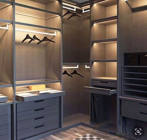 A Walk In Closet, Vstupná Hala, Dream Closet Design, Walk In Closet Design, Closet Design Layout, Wardrobe Door Designs, Luxury Closets Design, Wardrobe Interior Design, Diy Wardrobe