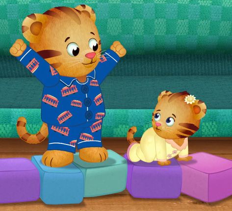 From Daniel's Obstacle Course on Daniel Tiger's Neighborhood Speech Pictures, Daniel The Tiger, Daniel Tiger's Neighborhood, Daniel Tiger, Pbs Kids, Kids Cartoon, Obstacle Course, Deja Vu, Kids Shows