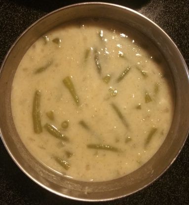 Green Bean And Potato Soup, Bean And Potato Soup, Green Bean Soup, Sweet And Sour Soup, Soup With Mushrooms, Green Beans Soup, Green Bean Recipe, Green Beans And Potatoes, Sour Soup