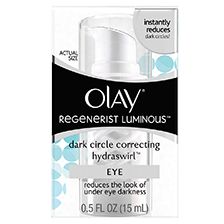 Regenerist_Luminous_Dark_Circle_Correcting_HydraSwirl Olay Skin Care, Eye Skin Care, Eyeshadow For Brown Eyes, Safe Skincare, Olay Regenerist, Dark Under Eye, Reduce Dark Circles, Eyes Lips Face, Dark Circle