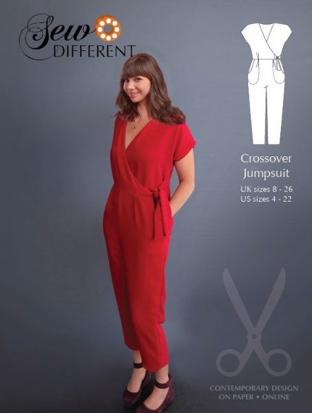 Jumpsuit Sewing, Jumpsuit Pattern Sewing, Paper Sewing, Pattern Hack, Sewing Magazines, Dress Making Patterns, Paper Sewing Patterns, Jumpsuit Pattern, Capped Sleeves