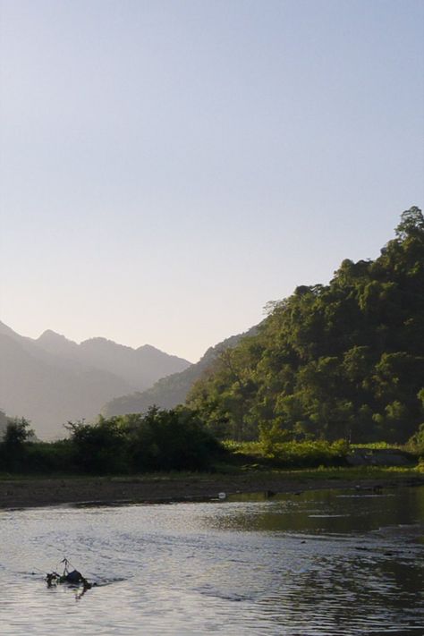 Image of Ba Be Lake and mountains in Ba Be National Park in Vietnam Ba Be National Park, Underground Caves, Cave System, Up Close And Personal, Endangered Species, Get Up, National Park, Bucket List, Vietnam