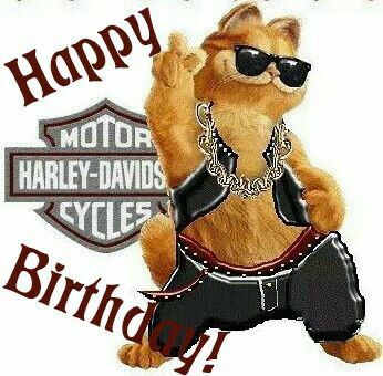 Harley Birthday Happy Birthday Harley Davidson, Happy Birthday Biker, Best Birthday, Birthday Wishes For Daughter, Happy Birthday Meme, Happy Birthday Funny, Happy Birthday Pictures, Birthday Blessings, Quotes Happy