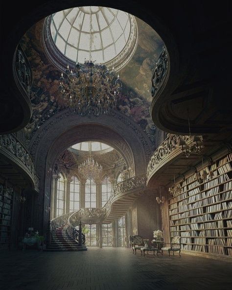 Dark Academia Castle, Castle Aesthetic Interior, Inside Castles, Snow Castle, Academia Aesthetics, Dark Castle, Castle Aesthetic, Library Aesthetic, Castle Tower