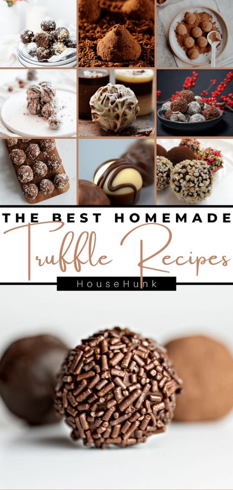 Chubby Hubby Truffles, Chocolate Truffle Flavours, Sugar Cookie Truffles Recipe, Spicy Chocolate Truffles, Chocolate Cherry Truffles, French Chocolate Truffles, Ganache Truffles Recipe, Truffle Chocolate Recipe, Lindor Truffles Recipe