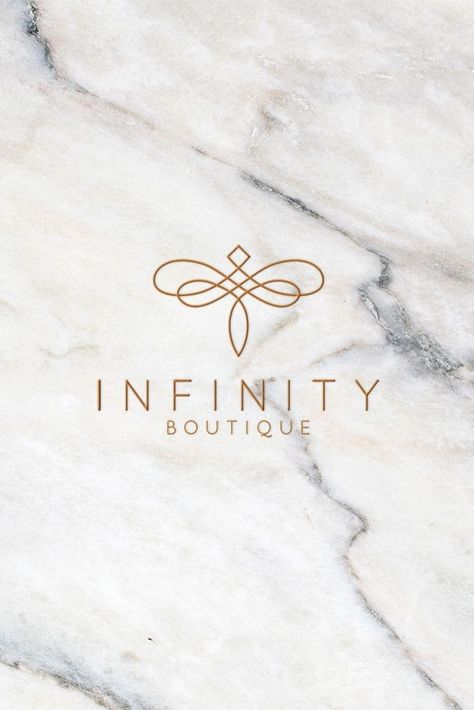 Jwellary Logo Design, Infinity Logo Design Creative, Boutique Logo Design Unique, Jewelry Logo Design Jewellery, Marble Logo Design, Soft Logo Design, Accessories Brand Logo, Marble Branding, Logo Design Accessories