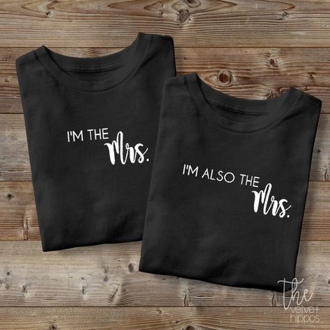 Small Private Wedding, Mrs Shirts, Wedding Reception Planning, Pride Love, Mrs Shirt, Rainbow Wedding, Wedding Toasts, Lgbtq Wedding, Shirts Ideas