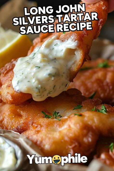 Long John Silvers Tartar Sauce Recipe Best Tartar Sauce Recipe, Tartar Sauce Recipe, Homemade Tartar Sauce, Seafood Sauce, Homemade Sauce Recipes, Potato Toppings, Best Seafood Recipes, Copykat Recipes, Grilled Seafood