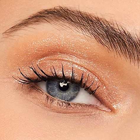 Space Cowboy Eyeshadow Look, Space Cowboy Makeup, Space Cowboy Eyeshadow, Urban Decay Space Cowboy, Gold Shimmer Eyeshadow, Shimmery Eye Makeup, Quince Makeup, Sparkle Eye Makeup, Dreamy Makeup