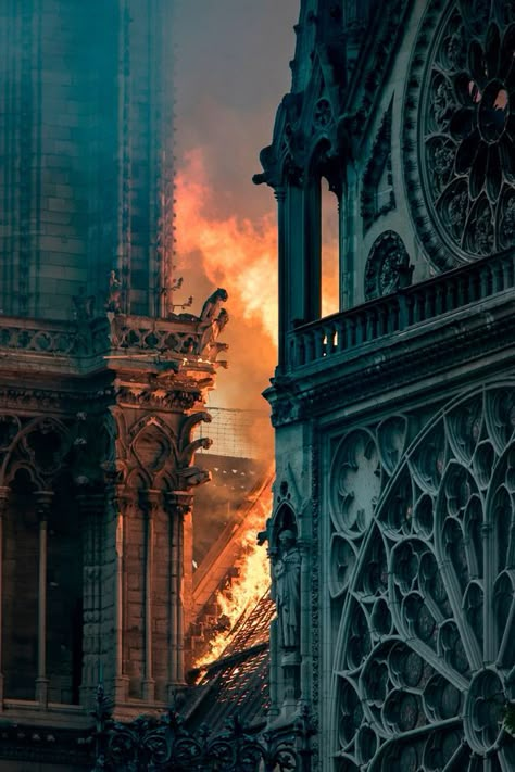 Notre Dame Fire, Bells Of Notre Dame, Gothic Gargoyles, Notre Dame Paris, The Hunchback Of Notre Dame, Cathedral Architecture, Notre Dame Cathedral, Hunchback Of Notre Dame, Inspiration Images