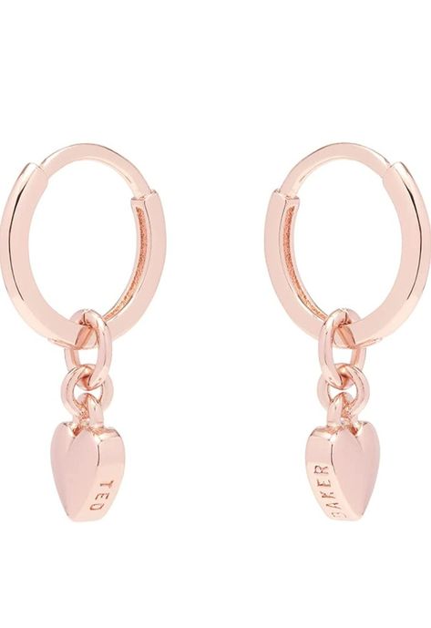 Ted Baker heart hoops❤️❤️❤️... All links I post here are affiliate links. I do make a commission if you make a purchase. This is at no additional cost to you. Thank you for your support. Ted Baker Jewellery, Tiny Heart, Huggie Hoop Earrings, Heart Bracelet, Affiliate Links, Heart Pendant Necklace, Huggies Earrings, Earrings For Women, Heart Pendant