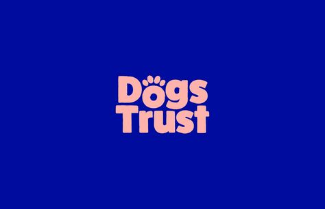 Dogs Trust #brandnamelover Pet Food Packaging, Pet Branding, Dog Logo Design, Paw Logo, Logo Animal, Dog Business, Dogs Trust, Hotel Logo, Pet Supplements