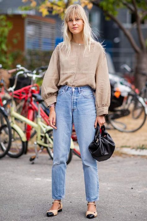 Fall Denim Trends, Linda Tol, Street Style 2018, Jeans Trend, Looks Jeans, Emmanuelle Alt, Anna Dello Russo, Fall Denim, Copenhagen Style