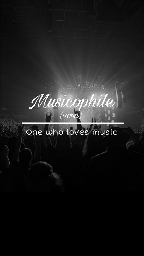 Musicophile Aesthetic, A Person Who Loves Music, Just Happy Quotes, Insta Bio, Unique Words Definitions, Interesting English Words, Word Definitions, Rare Words, Unusual Words