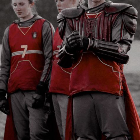 Quidditch Aesthetic, Quidditch Uniform, Quidditch Robes, Gryffindor Uniform, Hogwart Legacy, Gryffindor Outfit, Charlie Weasley, Quidditch Pitch, Hogwarts Uniform