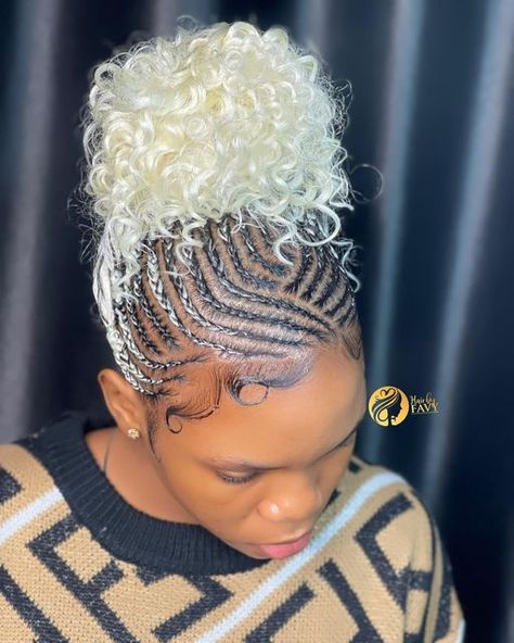 All Back Weaving, Weaving Hairstyles, Ghana Weaving, Hairstyles For Ladies, Half Braid, Top Braid, African Dresses For Kids, Braid Hairstyle, Protective Hairstyle