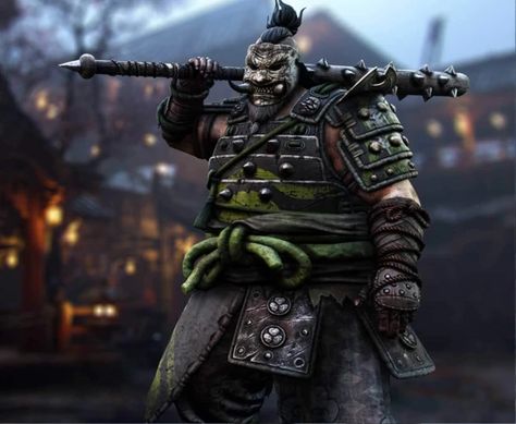 Shugoki | For Honor Wiki | FANDOM powered by Wikia Frog Samurai, For Honor Samurai, For Honor Characters, Japanese Warriors, Warrior Design, Blood Hunter, Oni Demon, Xbox One Console, Japanese Warrior