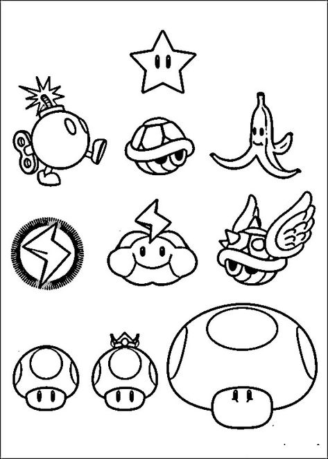 Mario Bros 17 dibujos faciles para dibujar para niños. Colorear Handpoke Flash, Super Mario Tattoo, Simple Unique Tattoos, Mario Coloring, Mario Tattoo, Mario E Luigi, Mario Coloring Pages, Theme Tattoo, Doodle Tattoo