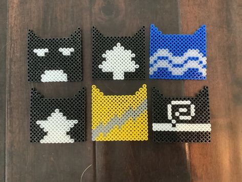 Warrior Cats Perler Beads, Warrior Cats Pixel Art, Clan Symbols, Melty Bead Designs, Melty Bead Patterns, Pearl Beads Pattern, Easy Perler Beads Ideas, 3d Perler Bead, Diy Perler Bead Crafts