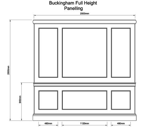 Buckingham Full Height Panelling | The English Joinery Company Wall Molding Design, Living Room Panelling, Neoclassical Interior, Wainscoting Panels, Bedroom Panel, Wall Trim, Bespoke Interiors, Interior Wall Design, Wall Decor Design