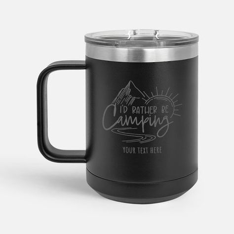 Give a gift they can take – and use – anywhere. Give a gift they can take – and use – anywhere. 15-oz. capacity. Durable double-wall stainless steel. Plastic thumb-slide lid. Vacuum insulation. 5 mug colour options. 2-sided etching available. Decoration. : Laser etched to reveal the stainless steel material underneath the coating. Care Instructions. : Hand wash recommended. Savour tasty beverages on the go. Say hello to your new favourite travel buddy. Showcasing your very own custom design, our Personalized Travel Mugs, Catchy Phrases, Travel Buddy, Best Teacher Ever, Cadeau Photo, Book Decor, Best Teacher, Stainless Steel Material, Travel Mugs