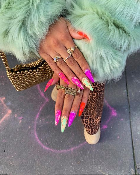 Nail Cam, Western Nails, Claw Nails, Nail Envy, Nails 2020, Cold Night, Fire Nails, Dope Nails, Love Nails