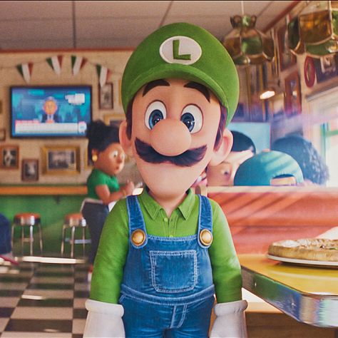 Mario Pfps, Luigi Movie, Luigi Board, Green Warriors, Mario Theme, Mario Movie, The Super Mario Bros Movie, Mario Mario, Super Mario Bros Movie