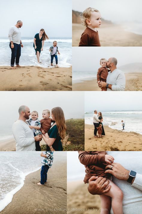 SF Bay Area Foggy Beach Family Photography Bay Area Family Photography, Family Photos At The Beach, Beach Family Photoshoot, Foggy Beach, Beach Family Photography, Beach Photography Family, Poses Family, Oregon Beaches, Beach Weather