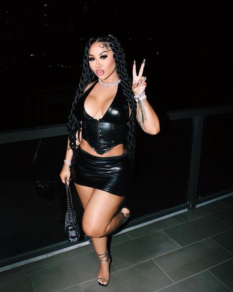 @ therealkylesister Hot Birthday Outfit, Therealkylesister Outfits, Ariana Fletcher, Baddie Dresses, All Black Fashion, Cute Birthday Outfits, Cowboy Outfits, Cute Swag Outfits