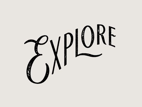 Explore | updated/soft hipster keywords: typography graphic design trend logo poster Travel Font Typography, Travel Font Design, Soft Typography, Explore Typography, Travel Font, Western Typography, Explore Logo, Travel Typography, Travel Fonts