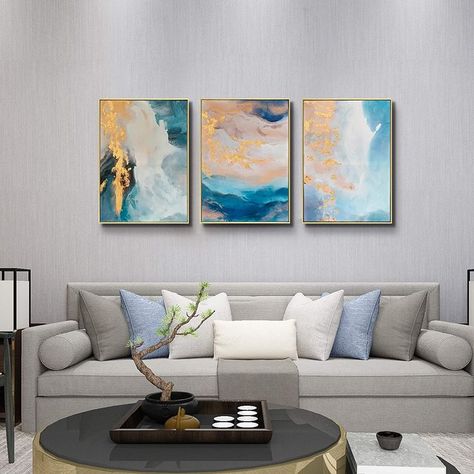 Abstract Triptych, Framed Art Wall, Elegant Living Room Decor, Marble Frame, Triptych Wall Art, Modern Canvas Art, Home Decor Living Room, Abstract Canvas Wall Art, Elegant Living Room