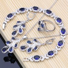 Sapphire jewelry set