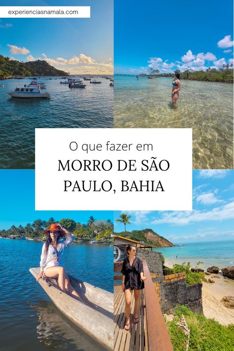 O que fazer em Morro de São Paulo, na Bahia. Fotos em Morro de São Paulo e dicas dos melhores passeios Camille Rowe, Beach Club, Mural, Travel, Sao Paulo