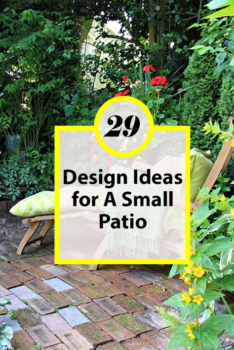 The Complete Source of Design Ideas For A Small Patio Small Patio Decorating Ideas Plants, Small Patios On A Budget, Small Backyard Patio Designs Ideas, Ideas For Condo Patios, Potted Garden Ideas Small Spaces Patio, Small Patio Space Ideas, Small Patio Area, Small Space Patio Furniture, Diy Small Patio Ideas