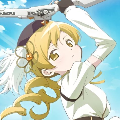 from puella magi madoka magica !! Mami Pfp Madoka, Madoka Magica Pfp Mami, Mami Madoka Magica Icon, Mami Tomoe Pfp, Mami Pfp, Mami Madoka Magica, Mami Tomoe Icon, Madoka Magica Mami, Puella Magi