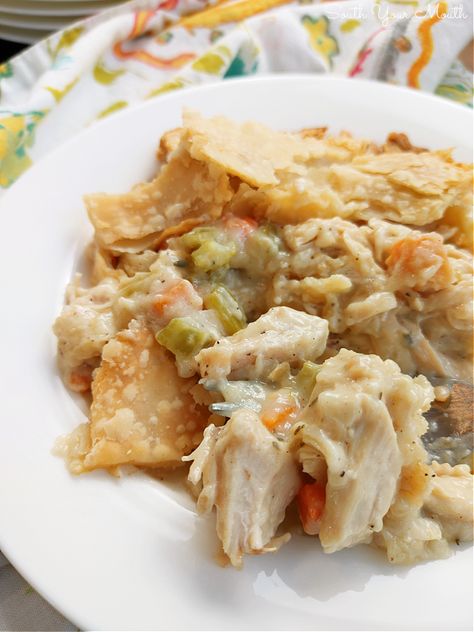 Marie Callendars Chicken Pot Pie Recipe, Chicken Pot Pie With Rotisserie Chicken, Chicken Pot Pie With Cream Of Chicken, Deconstructed Chicken Pot Pie, Double Crust Chicken Pot Pie, Dairy Free Chicken Pot Pie, Chicken Pot Pie Crust, Cream Sauce For Chicken, Best Chicken Pot Pie