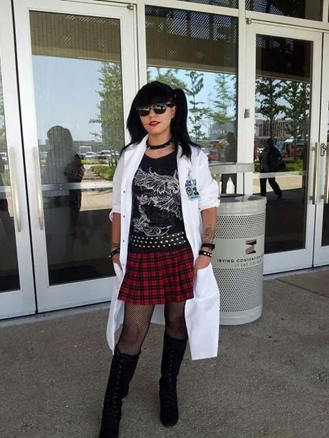 Ncis Costume, Abby Scuito Costume, Ncis Halloween Costumes, Abby Ncis Costume, Abby Sciuto Costume, Abby Ncis Outfits, Abby Sciuto Outfits, Ncis Abby Costume, Abby Ncis